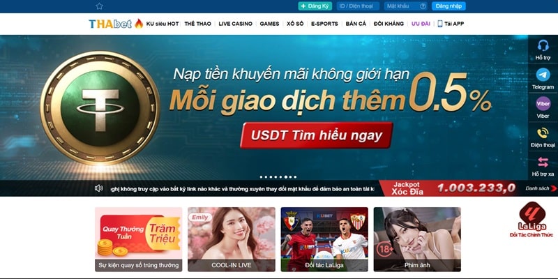 Những điểm cần lưu ý khi đăng nhập Thabet