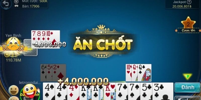 Đặt vốn cược nhỏ khi bạn lần đầu chơi Tá lả