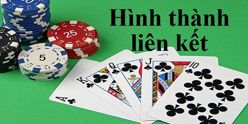 Các liên kết được tạo nên từ các quân bài